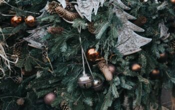 Where To Set Up Unlit Artificial Christmas Trees